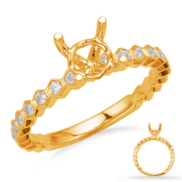 Yellow Gold Engagement Ring