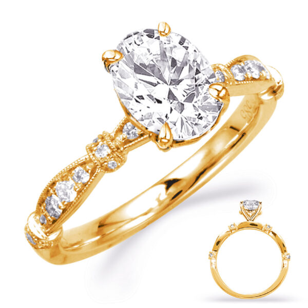 Yellow Gold Engagement Ring