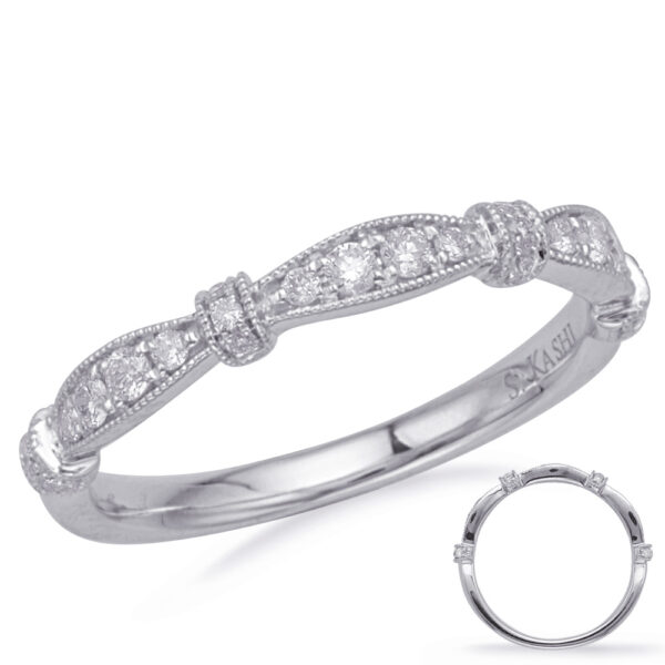 White Gold Matching Band