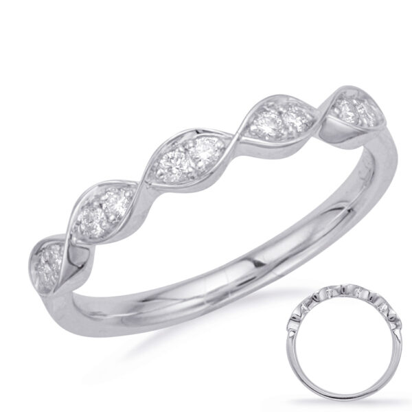 White Gold Matching Band