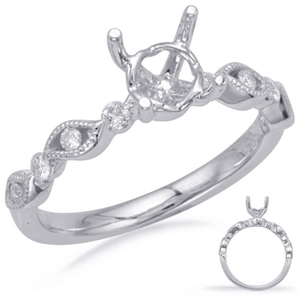 White Gold Engagement Ring