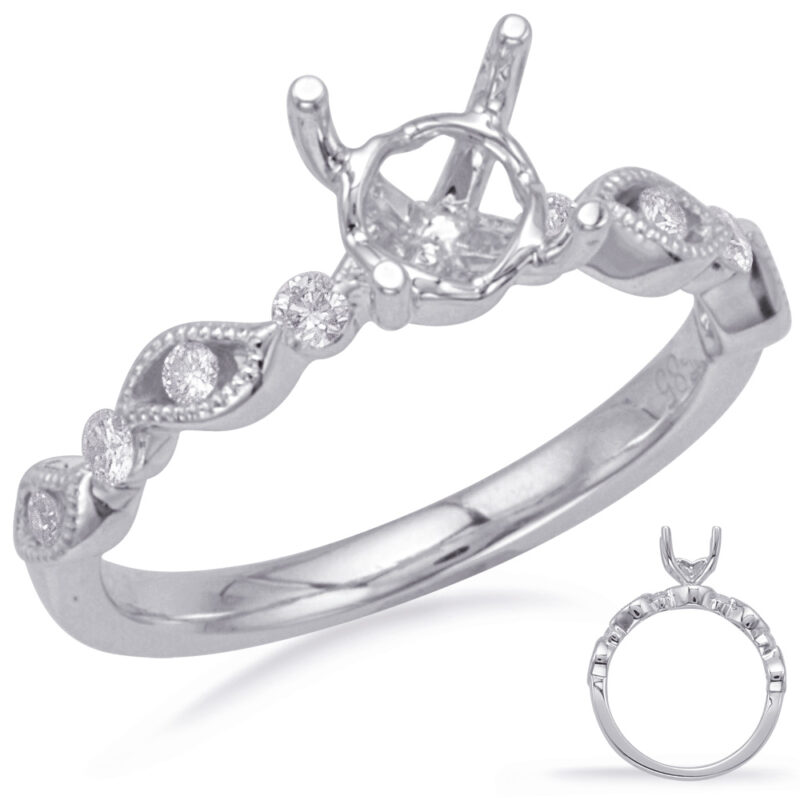 White Gold Engagement Ring