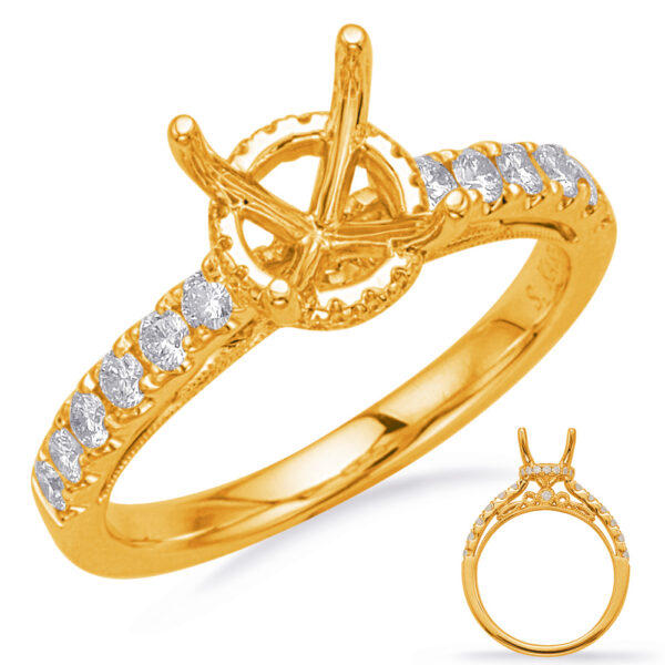 Yellow Gold Engagement Ring