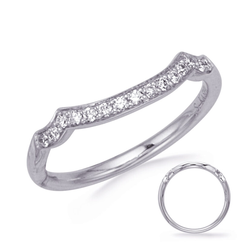 White Gold Wedding Band