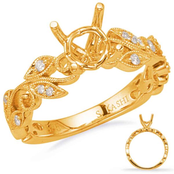Yellow Gold Engagement Ring