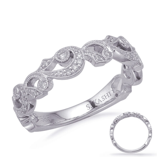 White Gold Matching Band