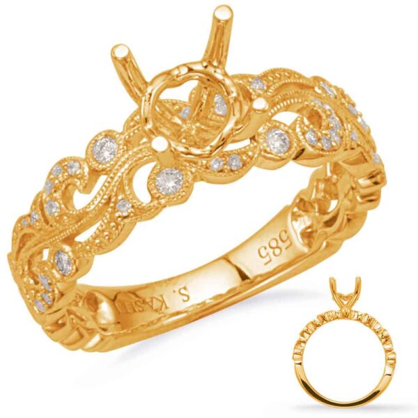 Yellow Gold Engagement Ring