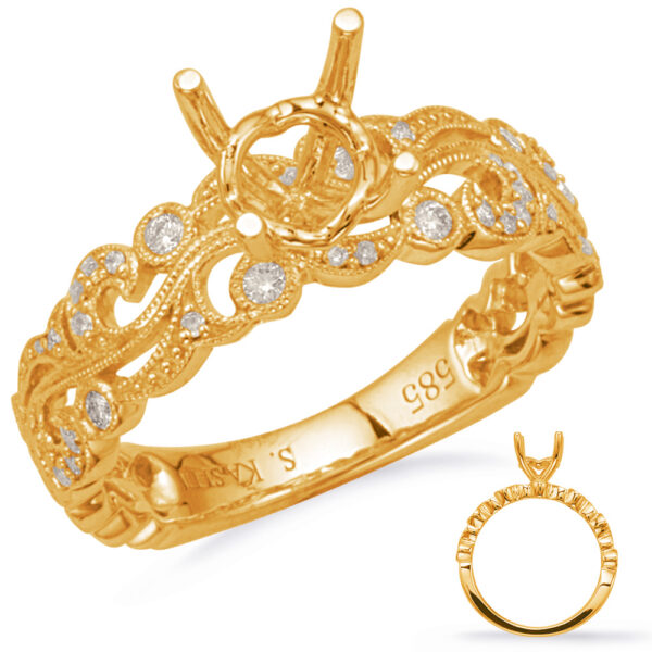 Yellow Gold Engagement Ring