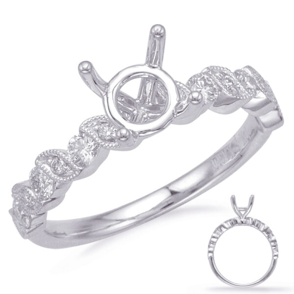 White Gold Engagement Ring