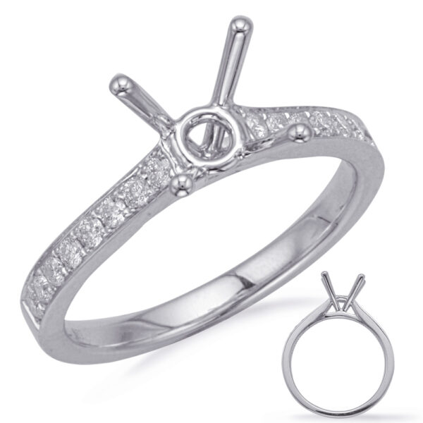 White Gold Engagement Ring