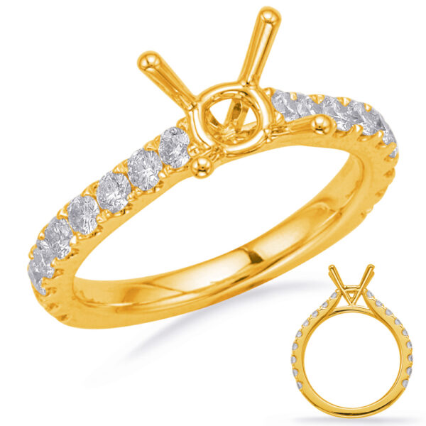Yellow Gold Engagement Ring