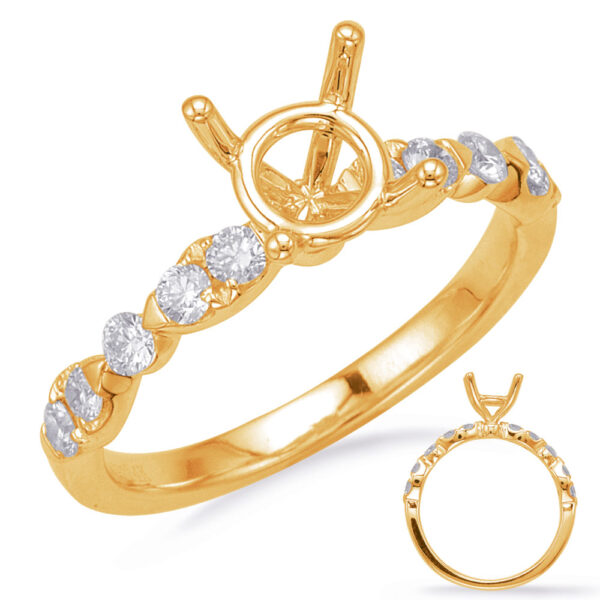 Yellow Gold Engagement Ring