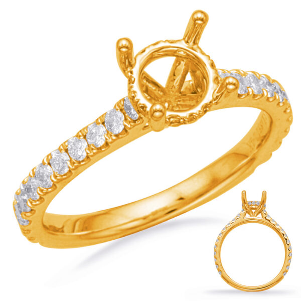 Yellow Gold Engagement Ring