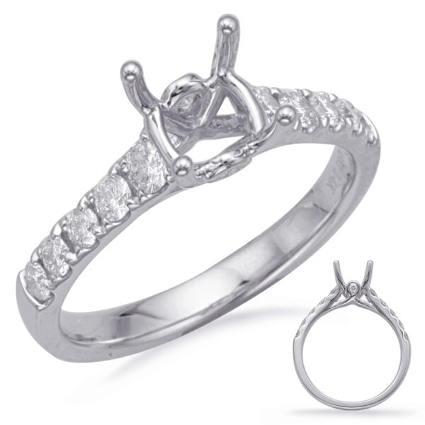 White Gold Engagement Ring