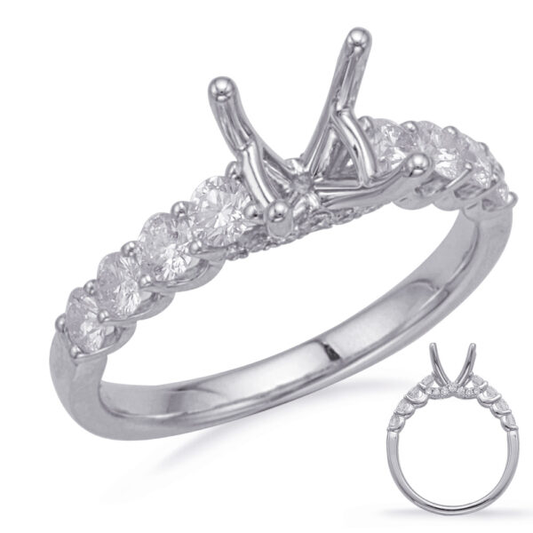 White Gold Engagement Ring