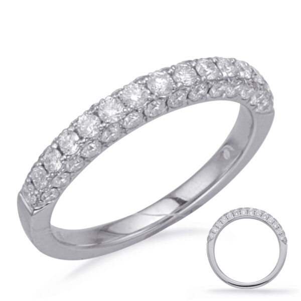 White Gold Matching Band