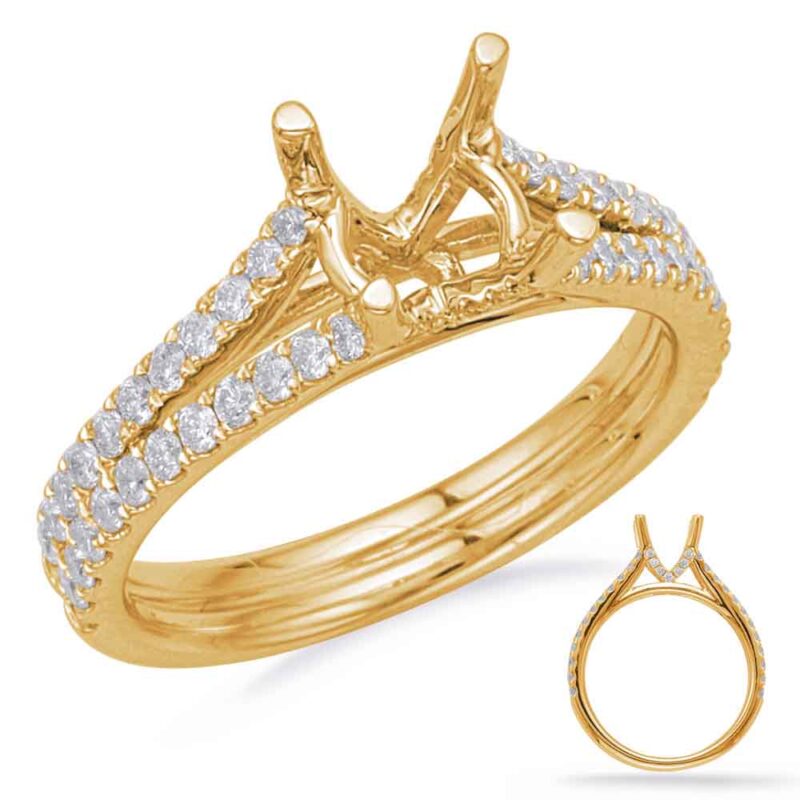 Yellow Gold Engagement Ring
