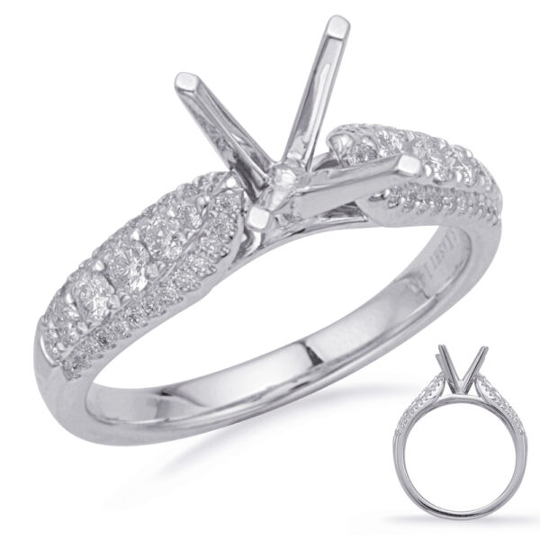 White Gold Engagement Ring
