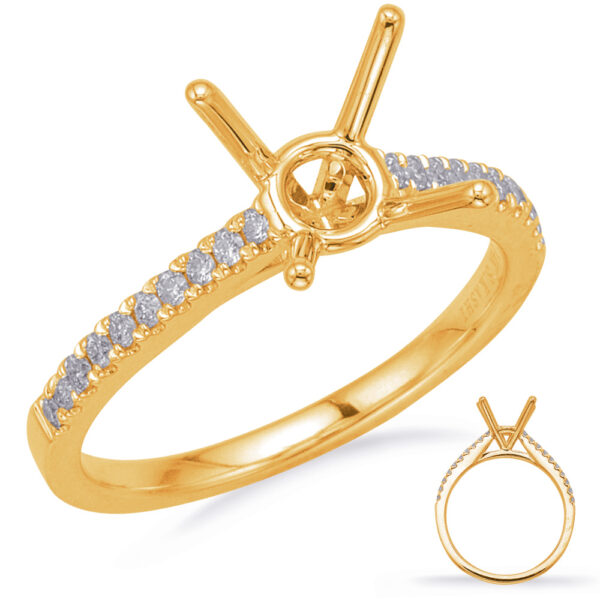 Yellow Gold Engagement Ring