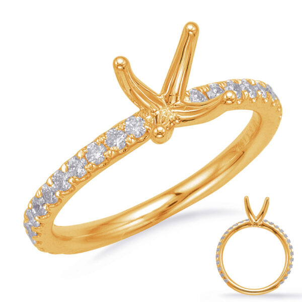 Yellow Gold Engagement Ring
