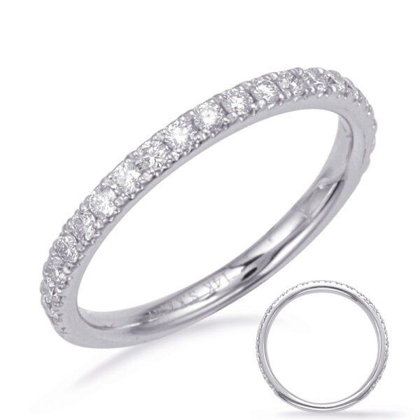 White Gold Wedding Band