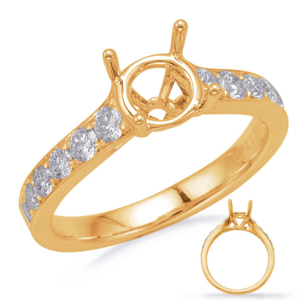 Yellow Gold Engagement Ring