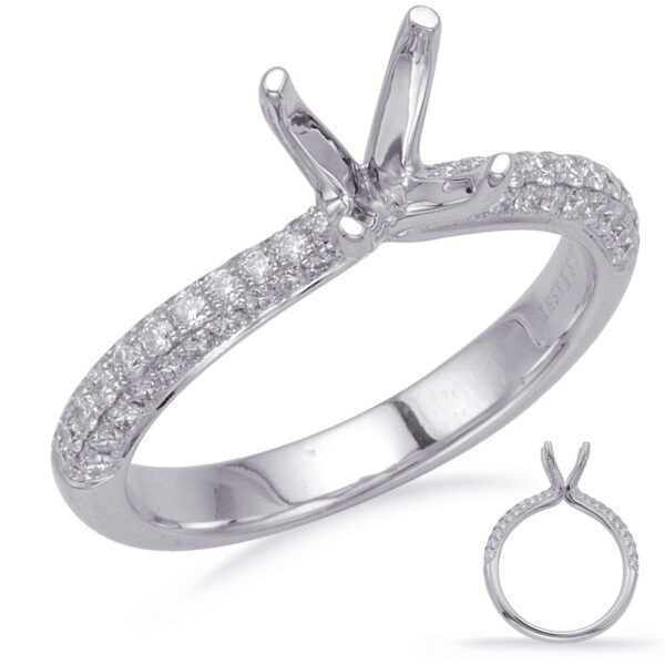 White Gold Engagement Ring