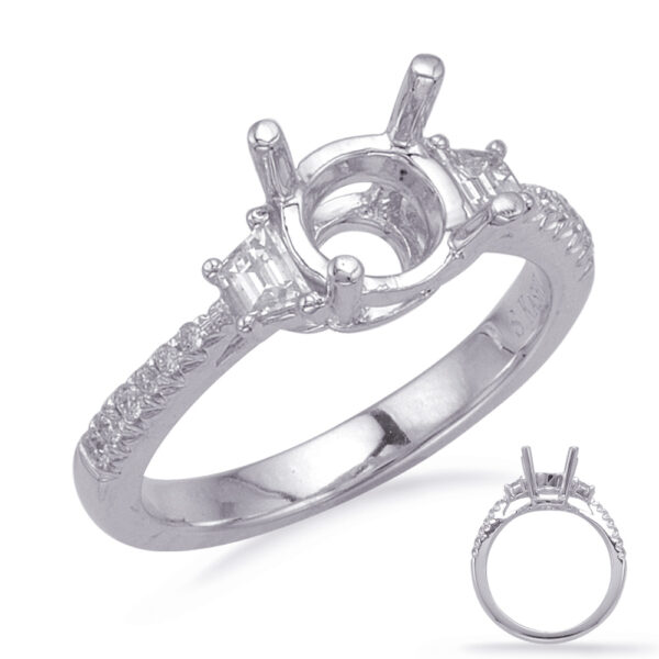 White Gold Engagement Ring