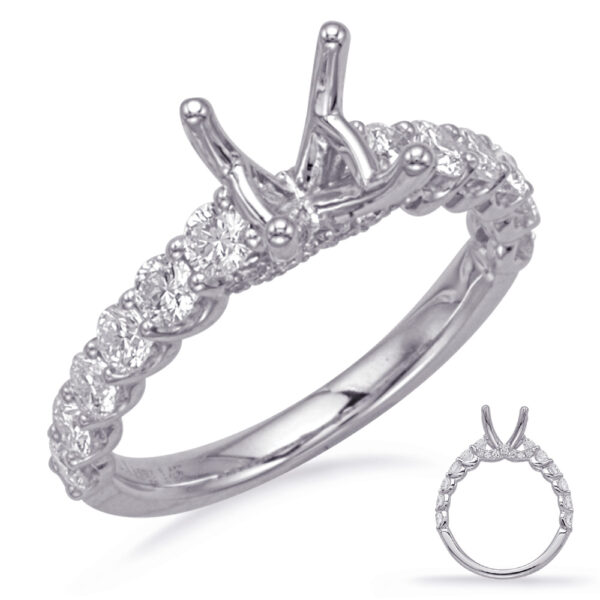 White Gold Engagement Ring