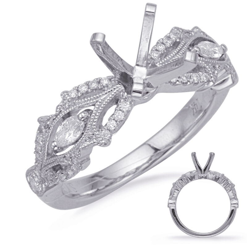 White Gold Engagement Ring