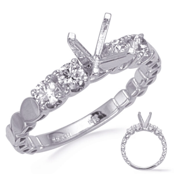 White Gold Engagement Ring