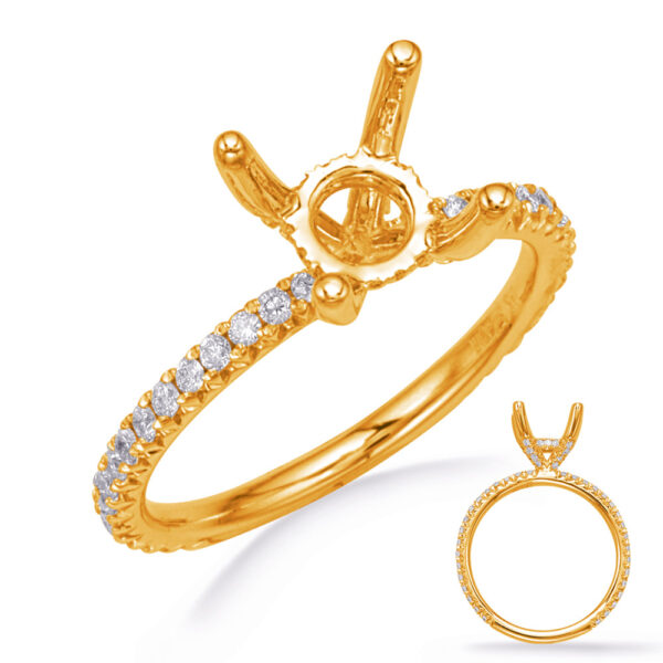 Yellow Gold Engagement Ring