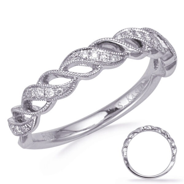 White Gold Matching Band