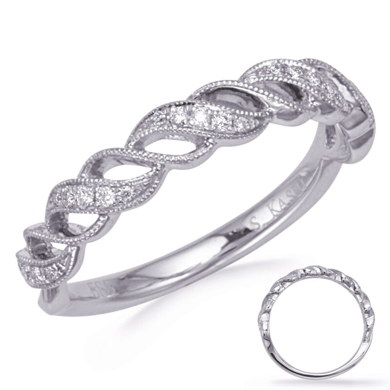 White Gold Matching Band