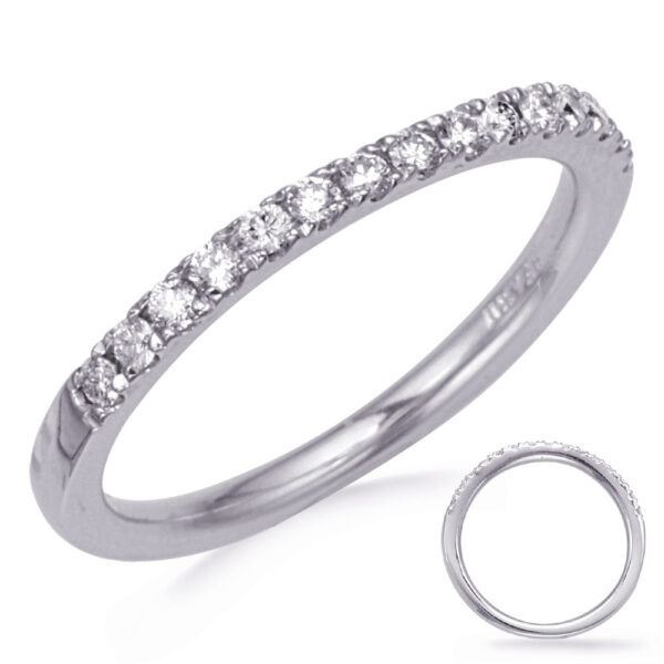 White Gold Diamond Wedding Band