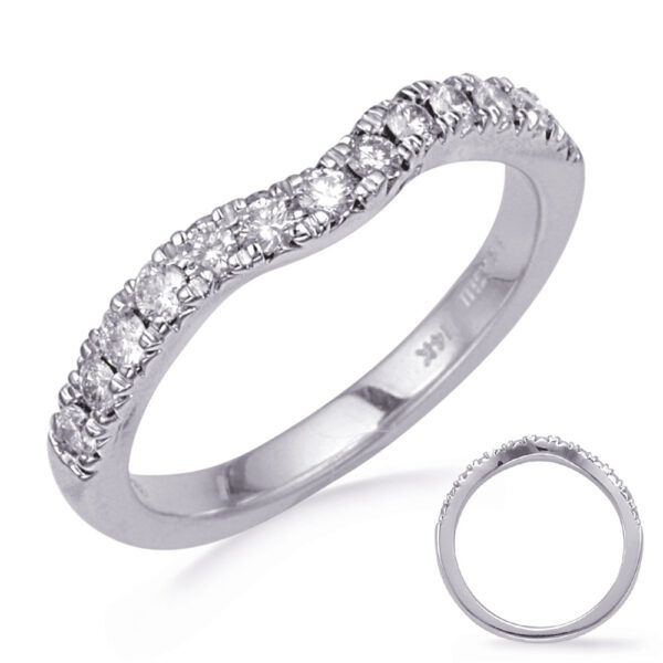 White Gold Diamond Wedding Band