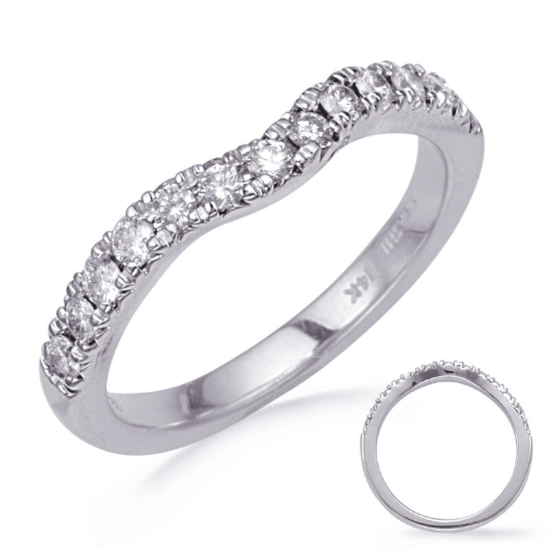 White Gold Diamond Wedding Band