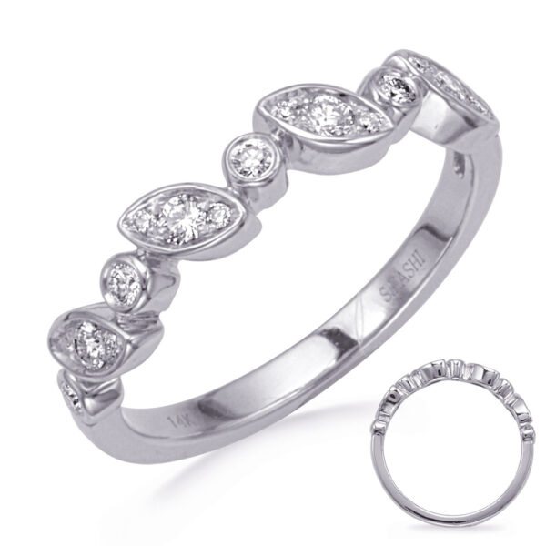 White Gold Diamond Wedding Band