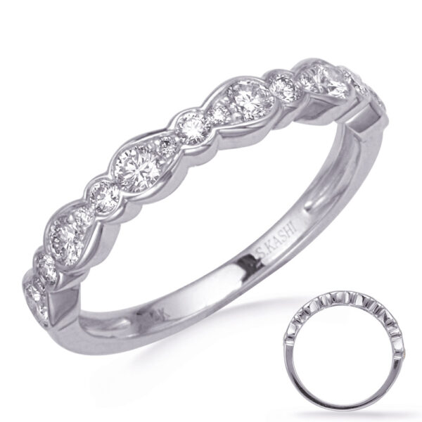White Gold Diamond Wedding Band