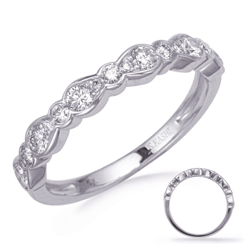 White Gold Diamond Wedding Band