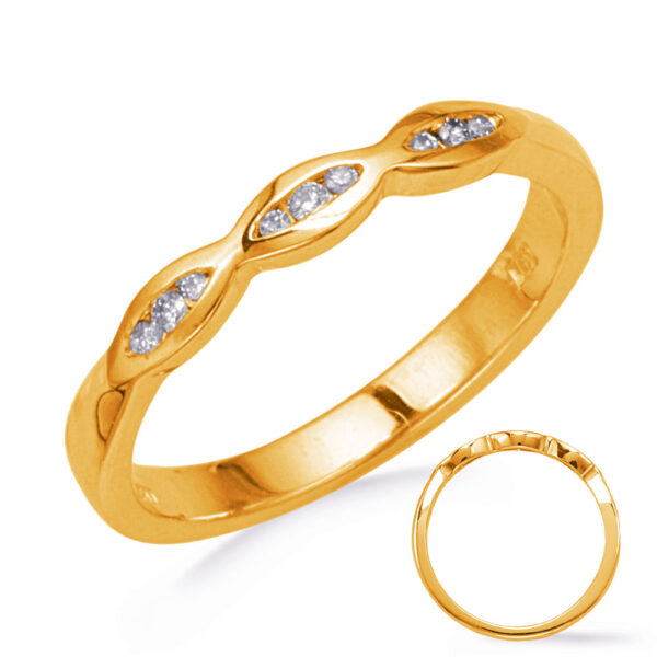 Yellow Gold Diamond Wedding Band