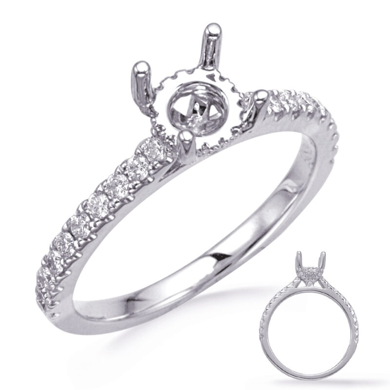 White Gold Engagement Ring