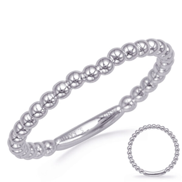 White Gold Wedding Band