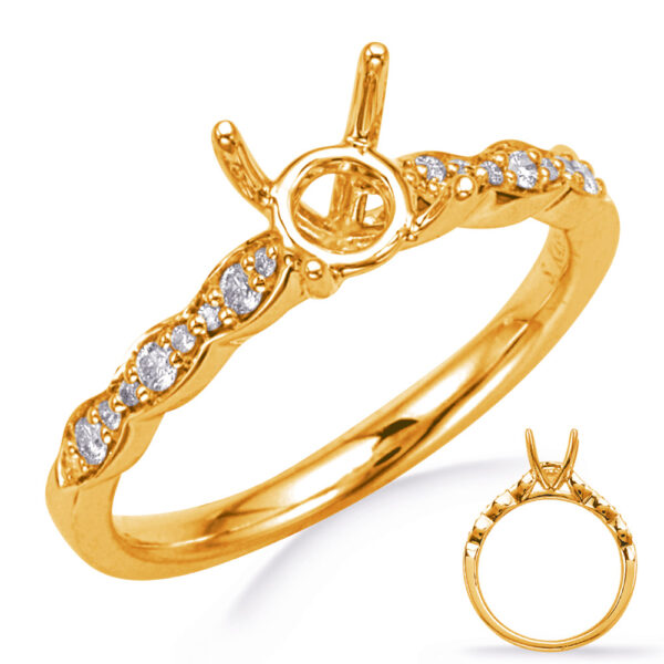 Yellow Gold Engagement Ring