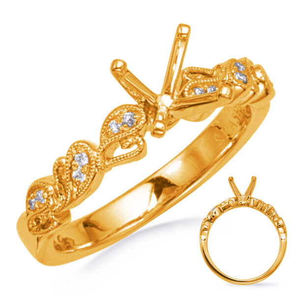 Yellow Gold Engagement Ring