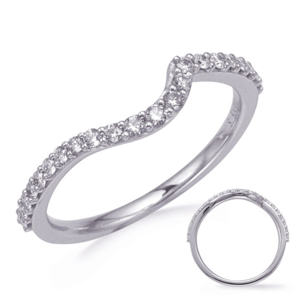 White Gold Diamond Weddding Band