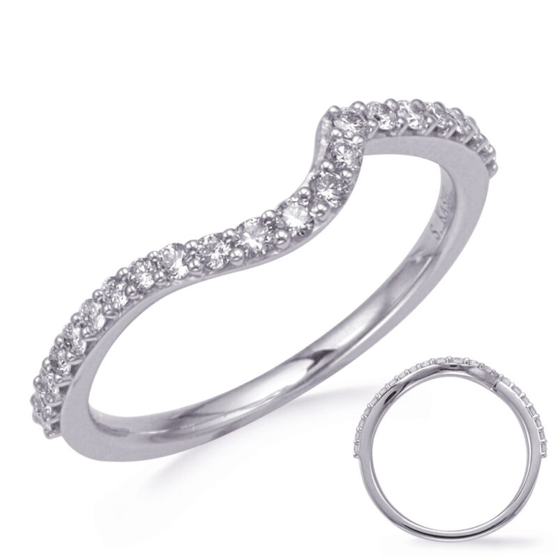 White Gold Diamond Weddding Band