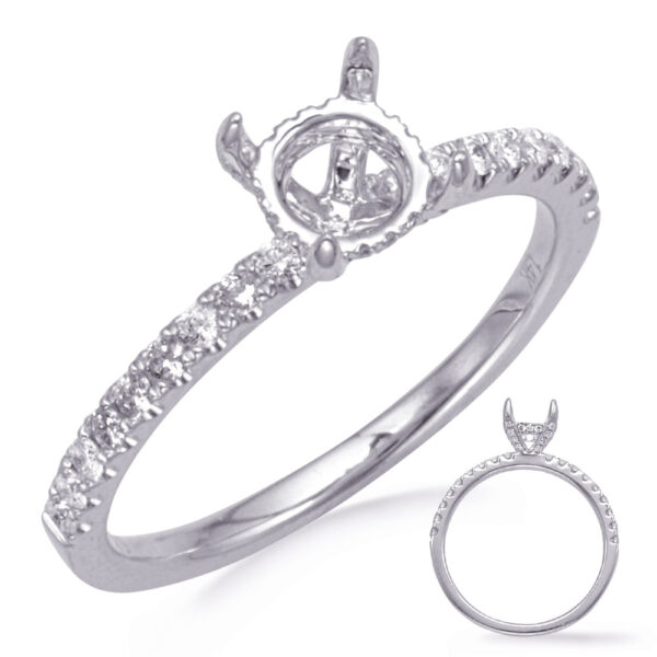 White Gold Engagement Ring