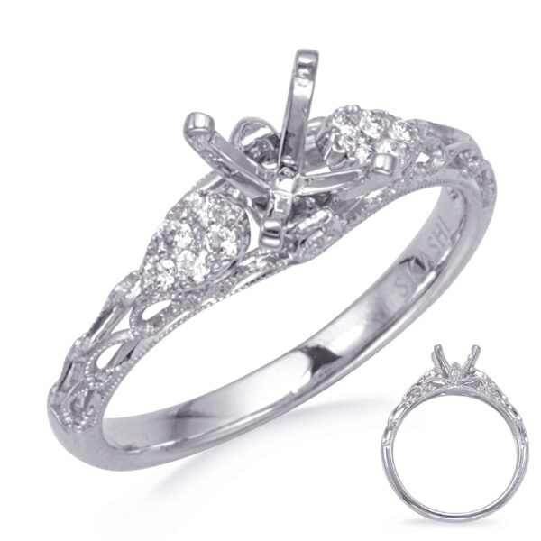 White Gold Engagement Ring