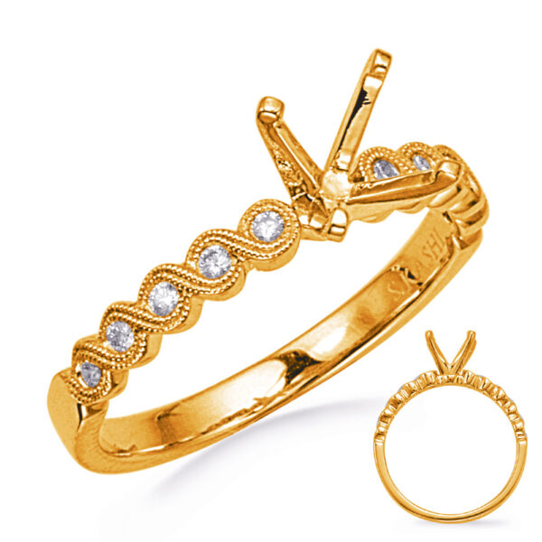 Yellow Gold Engagement Ring